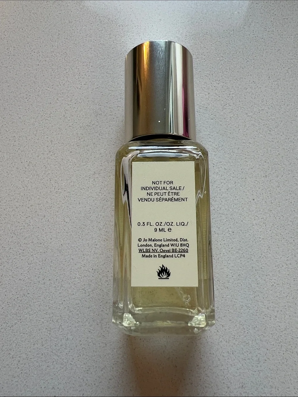 Jo Malone White Moss and Snowdrop.3 oz Travel